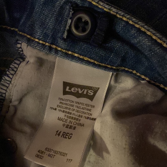 Levi’s Blue Girls Skimmer Jeans - Picture 5 of 6